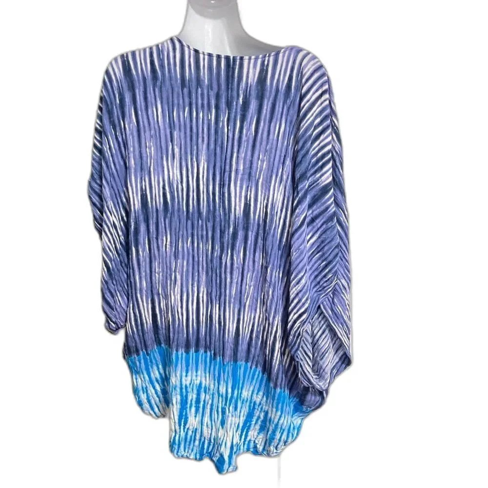 TOKYO DARLING Kimono Swim Cover Up Caftan Cardigan Tunic Jacket One Size